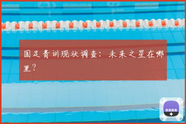 国足青训现状调查：未来之星在哪里？