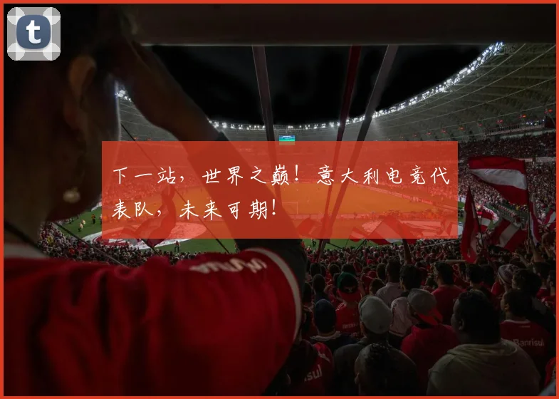 下一站，世界之巅！意大利电竞代表队，未来可期！