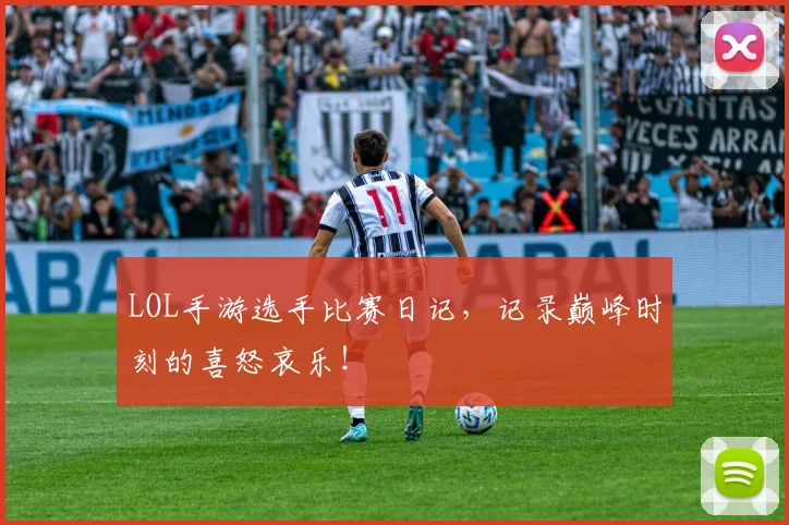 LOL手游选手比赛日记，记录巅峰时刻的喜怒哀乐！